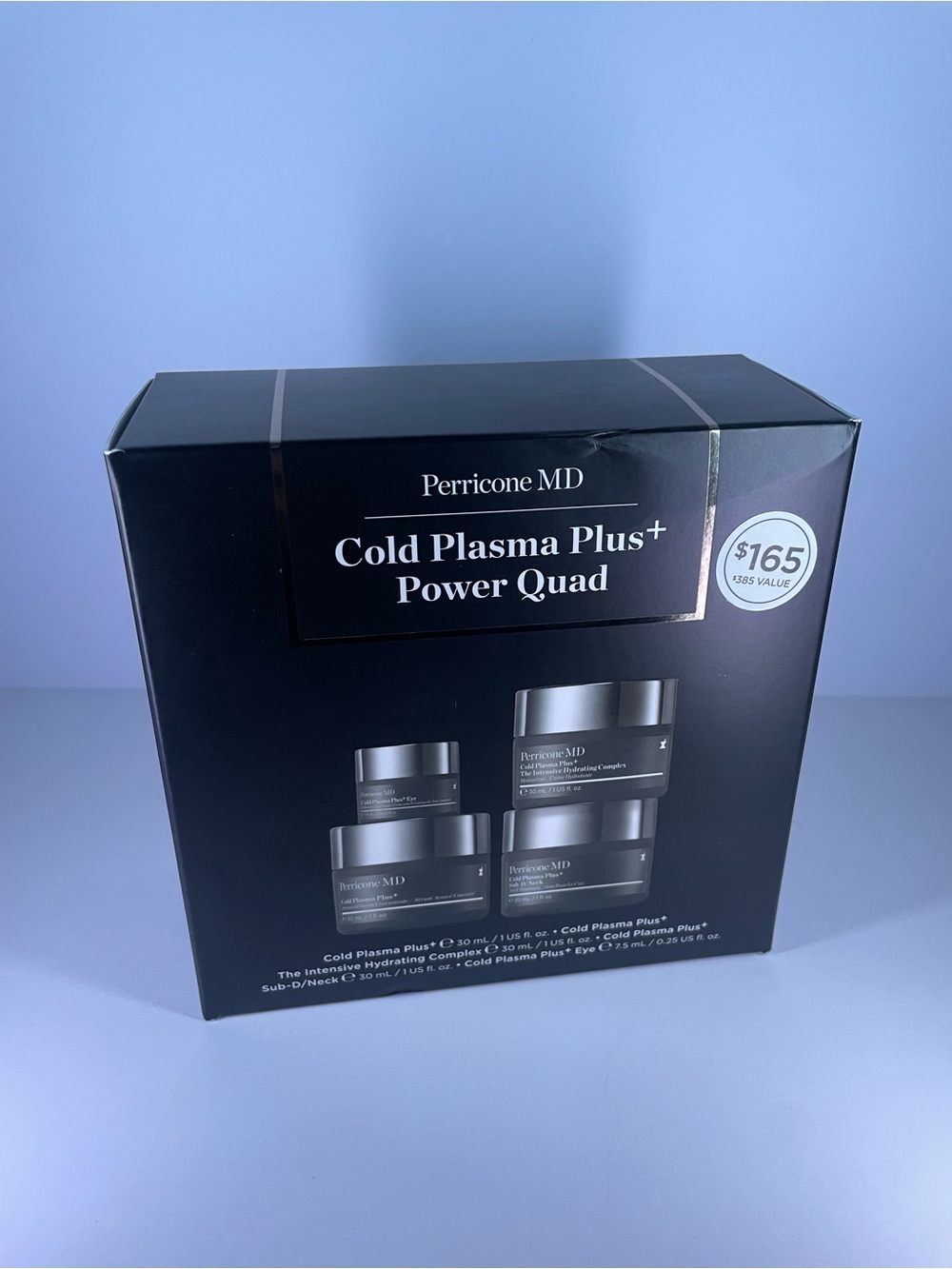 Perricone MD Cold Plasma Plus+ Power Quad Skincare Set Anti-Aging Full Size NIB